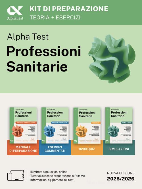 Copertina del kit Alpha Test Professioni Sanitarie 2026-2027